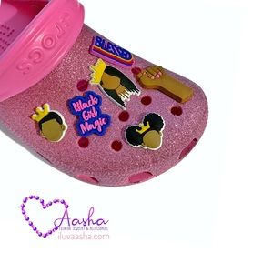 Crocs Charms | Brown & Black Magic #1